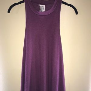 Free People Burgundy Halter Tank